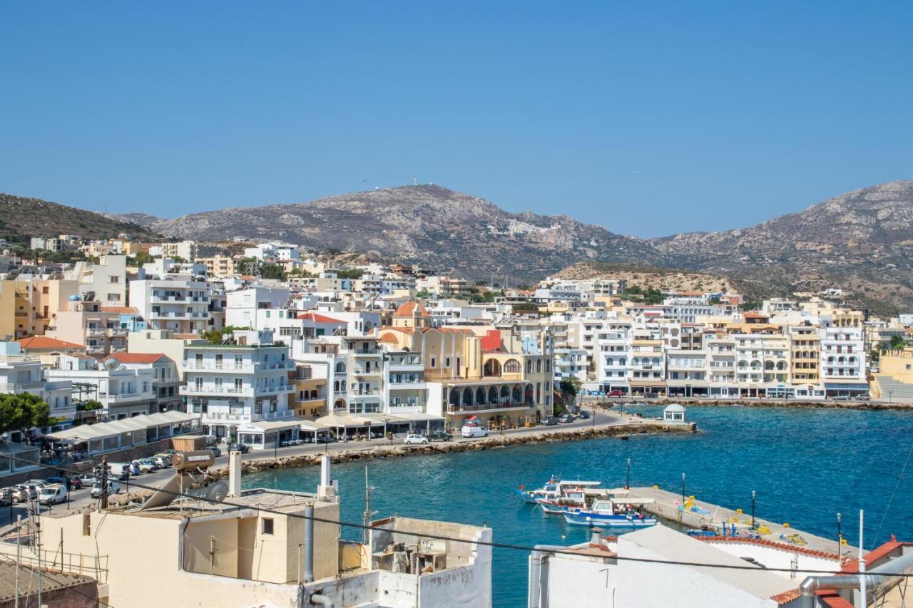Gorgona Blue Apartments Karpathos Buitenkant foto