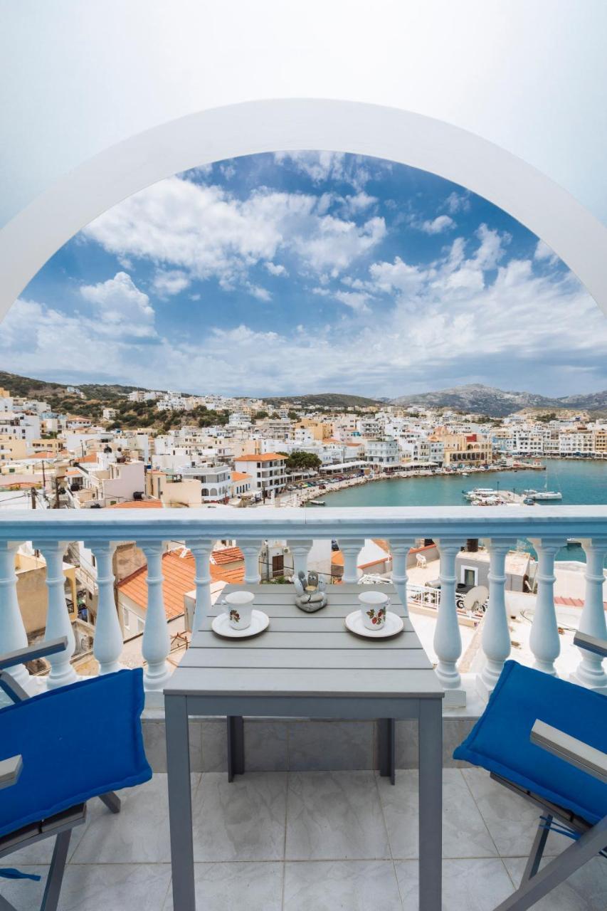 Gorgona Blue Apartments Karpathos Buitenkant foto